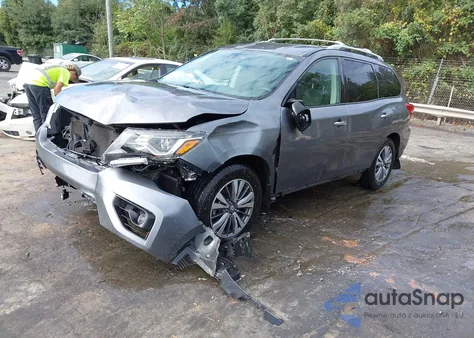 2020 Nissan Pathfinder S 2Wd z USA, uszkodzony, nr VIN 5N1DR2AN0LC621072